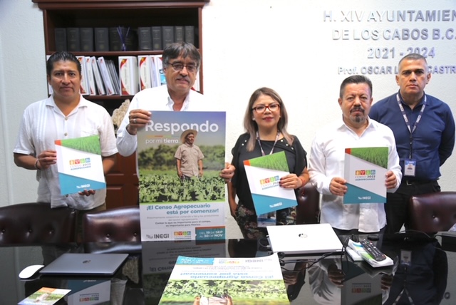 Gobierno de Los Cabos otorgará todas las facilidades durante el desarrollo del Censo Agropecuario 2022 que realiza el INEGI