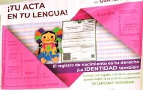 Inicia en La Paz el programa de elaboración de actas de nacimiento en lenguas<br>indígenas
