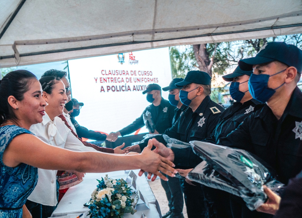 La Estrategia de Seguridad Pública Municipal es la respuesta a la demanda de la<br>población, con más seguridad La Paz Es Posible
