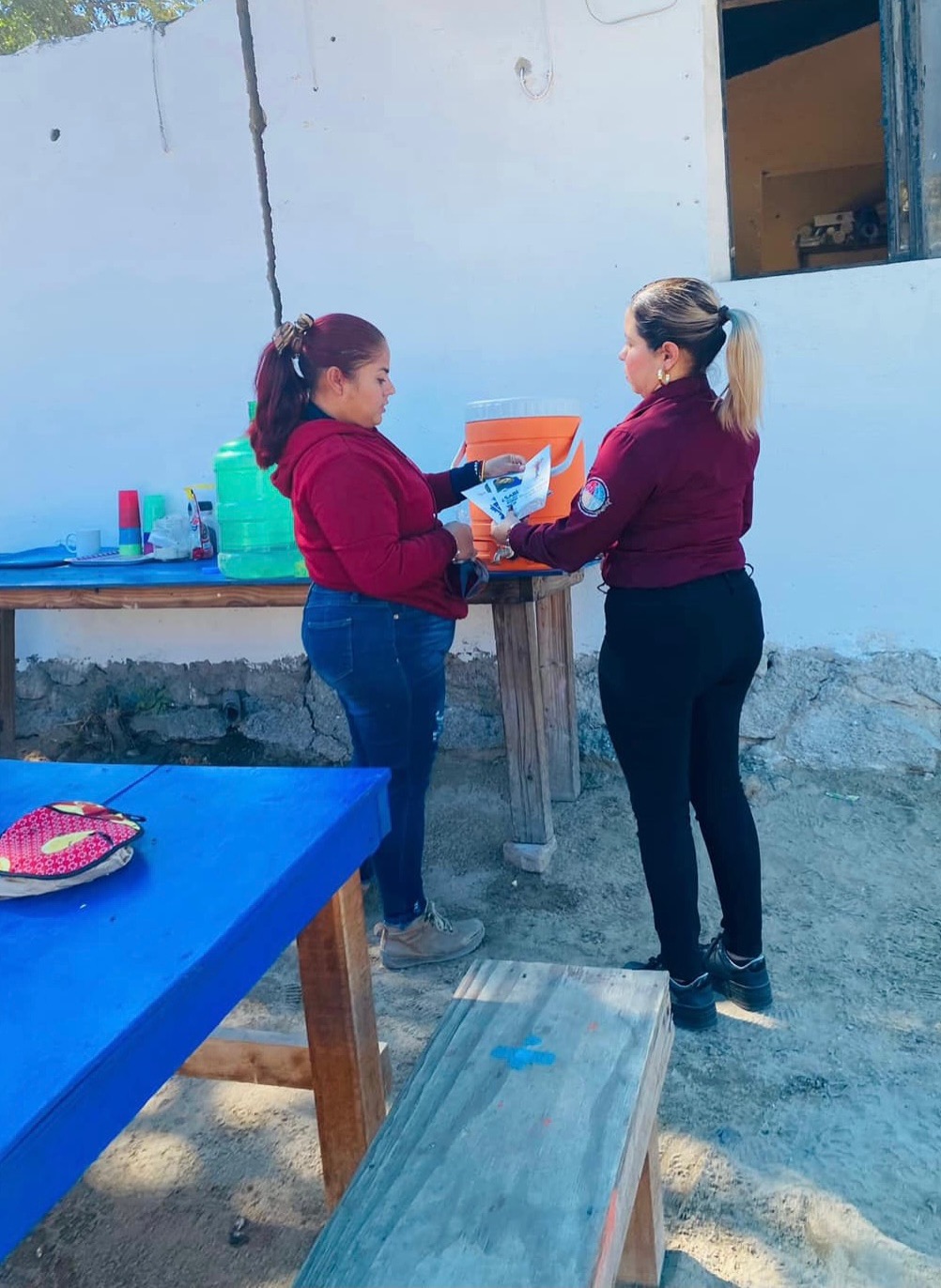 Equipo del Instituto de las Mujeres realiza visitas domiciliarias para ofertar talleres, cursos y capacitaciones