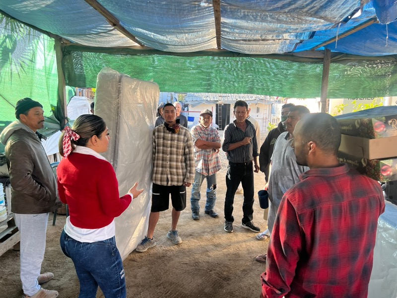 Brinda Atención Ciudadana de Los Cabos apoyos asistenciales a la casa comunitaria ”Casa de Vida”