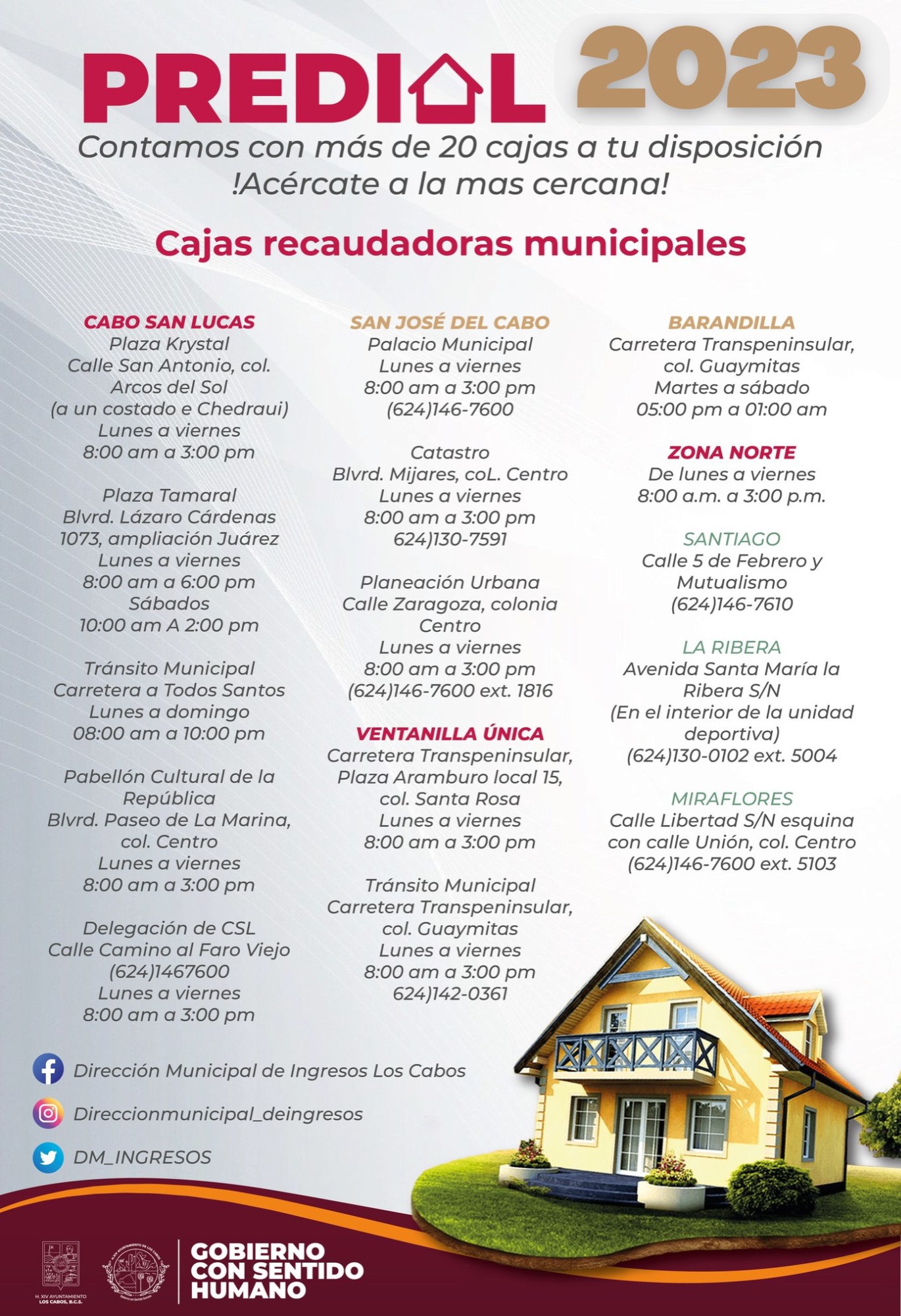 Paga tu predial y aprovecha la última semana de febrero con el 15% de descuento