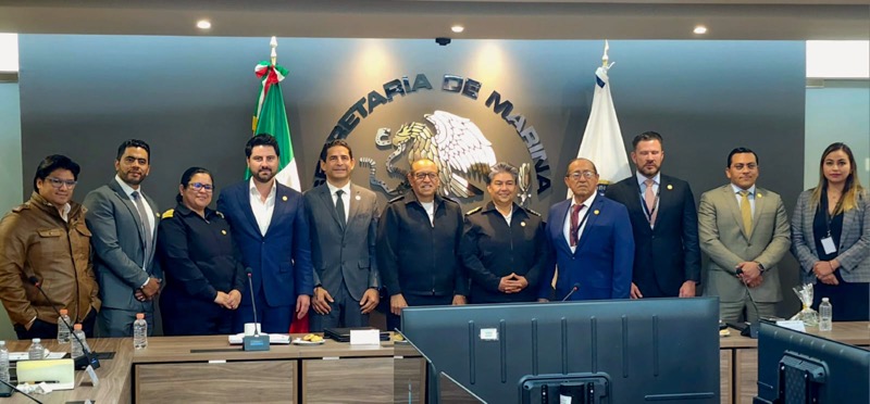 Presenta API-BCS  resultados ante Secretaría de Marina y Coordinación General de Puertos y Marina Mercante