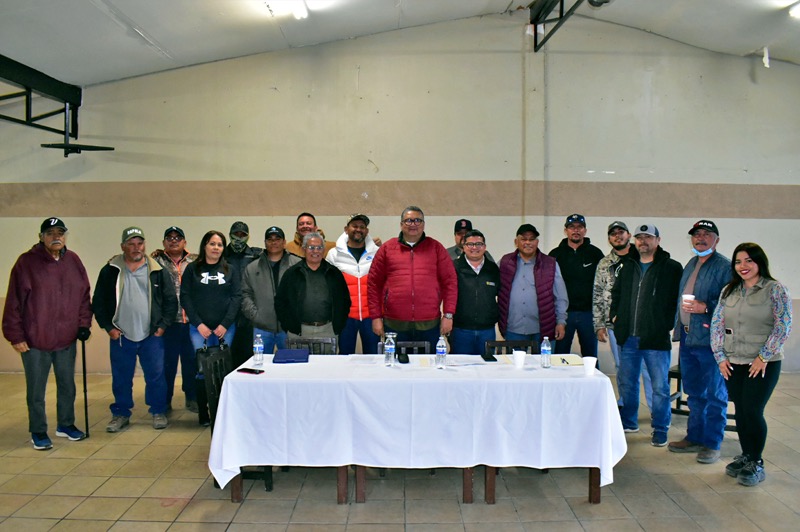 Trabajan juntos gobierno estatal y federal a favor del sector pesquero de Mulegé