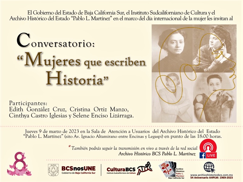“Mujeres que escriben historia”: ISC invita a conversatorio