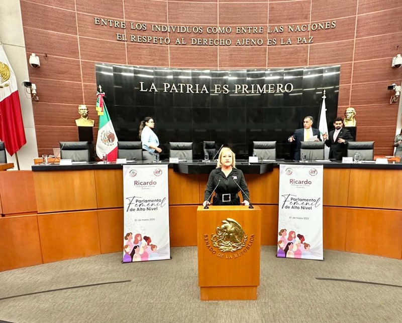 Participa Gobierno de Los Cabos en el ”Parlamento Femenil de Alto Nivel” en el Senado de la República