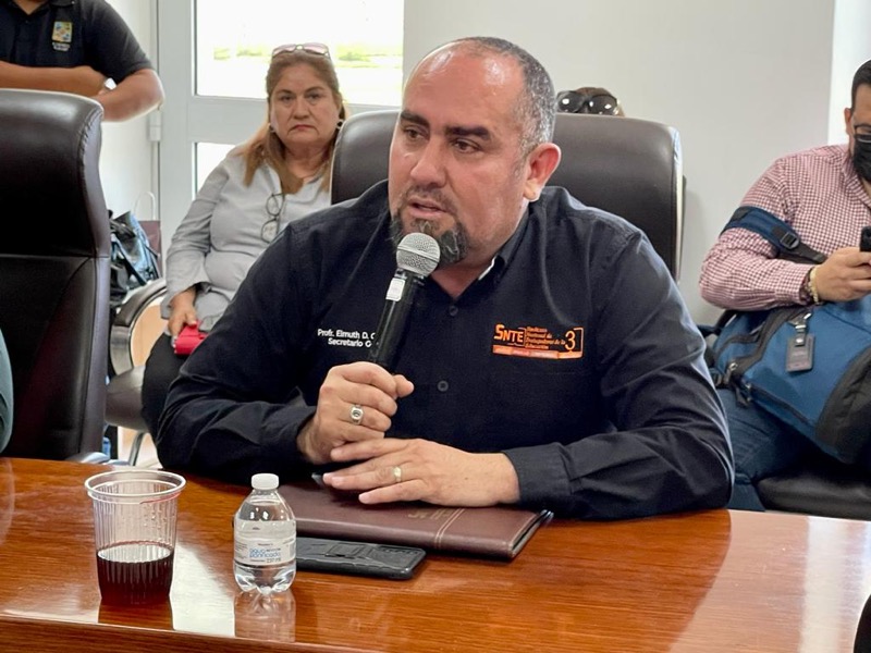 Reconoce SNTE el apoyo que el alcalde Oscar Leggs Castro brinda a docentes e instituciones educativas de Los Cabos