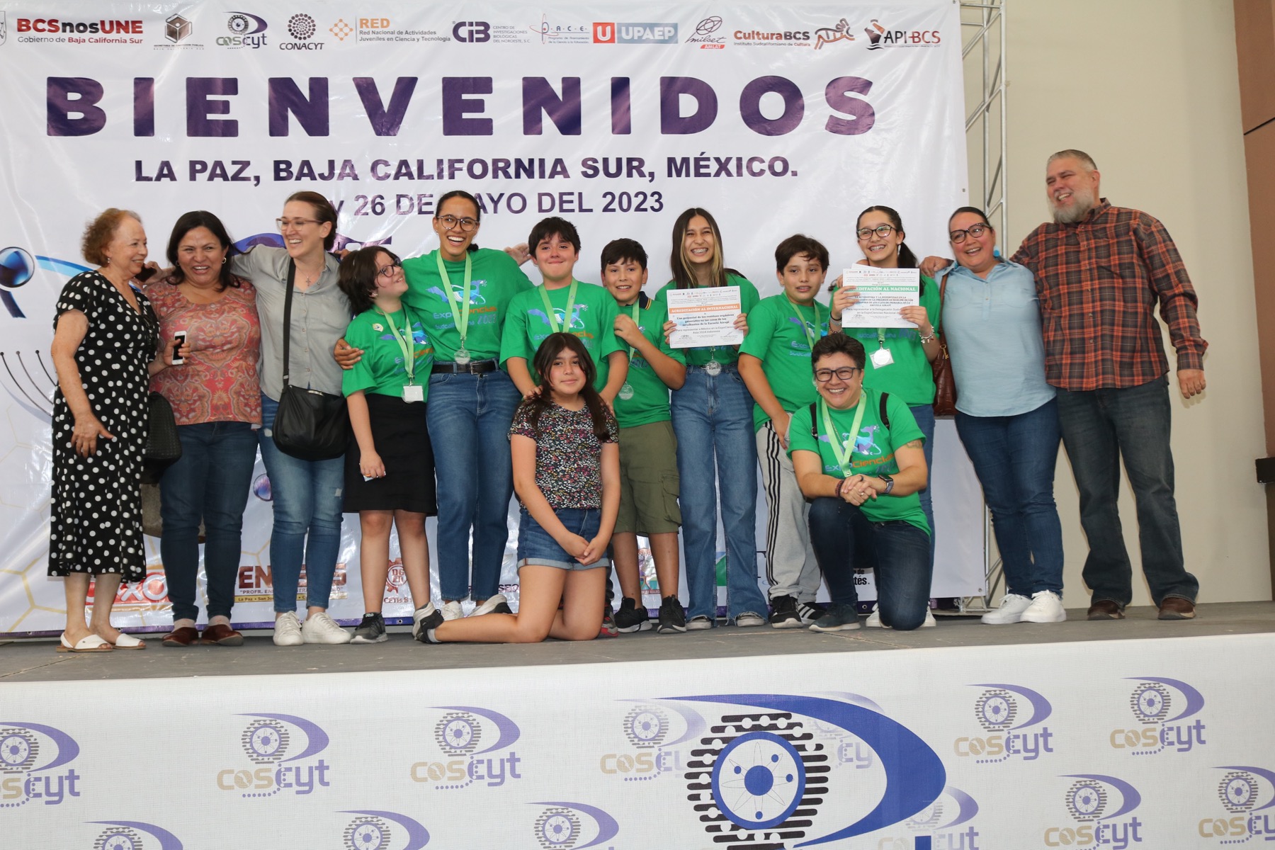 Ganan alumnos de La Paz el pase directo a ExpoCIencias Internacional Indonesia 2024