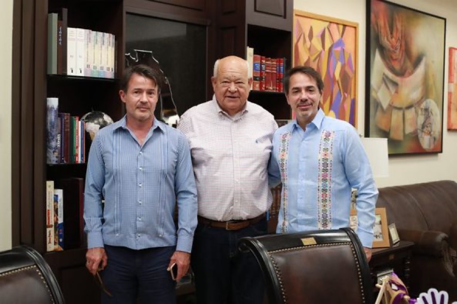 Se reúne Gobernador VCC con el Embajador de España en México, Juan Duarte Cuadrado