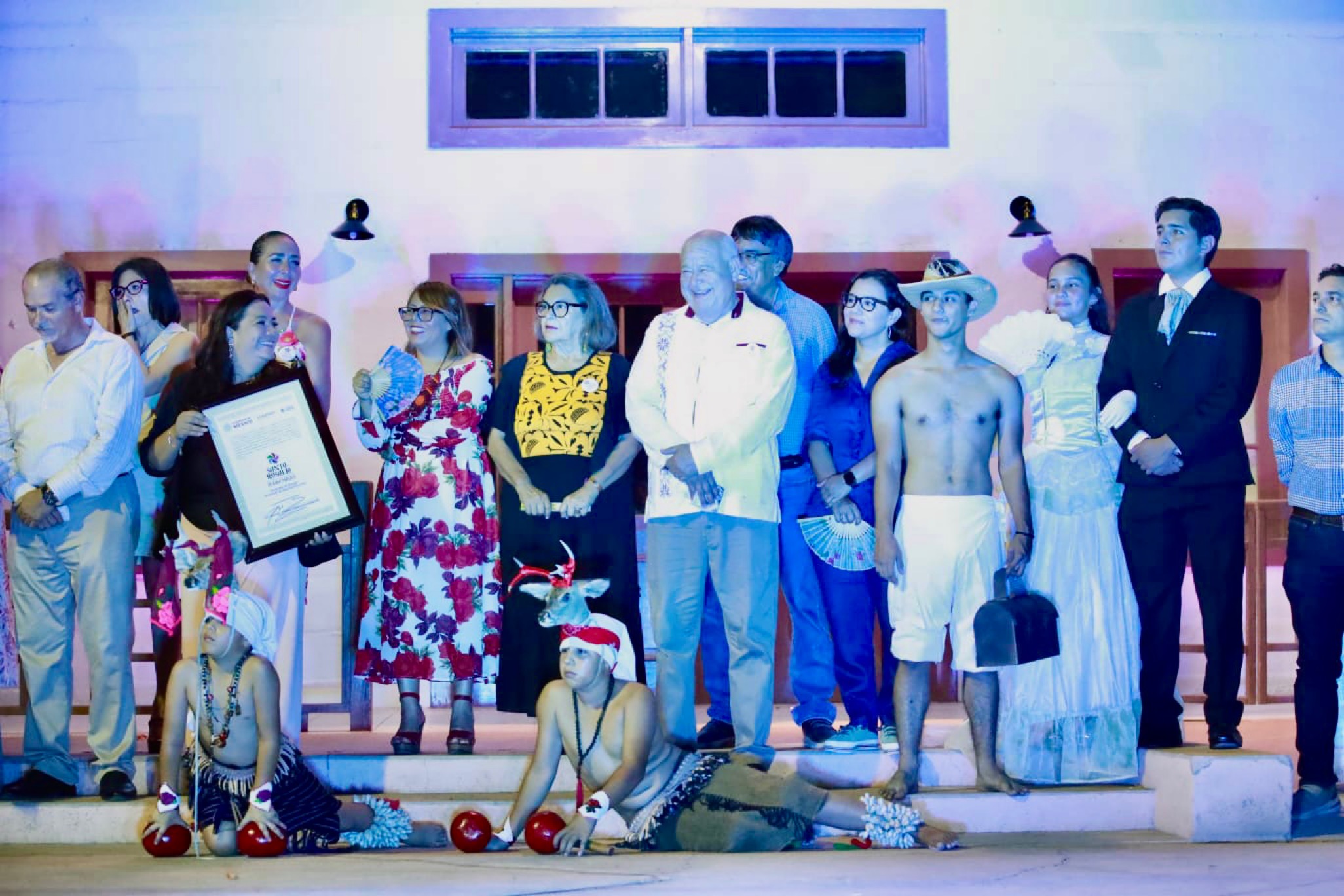 Entrega Gobernador VCC, nombramiento de Pueblo Mágico a Santa Rosalía