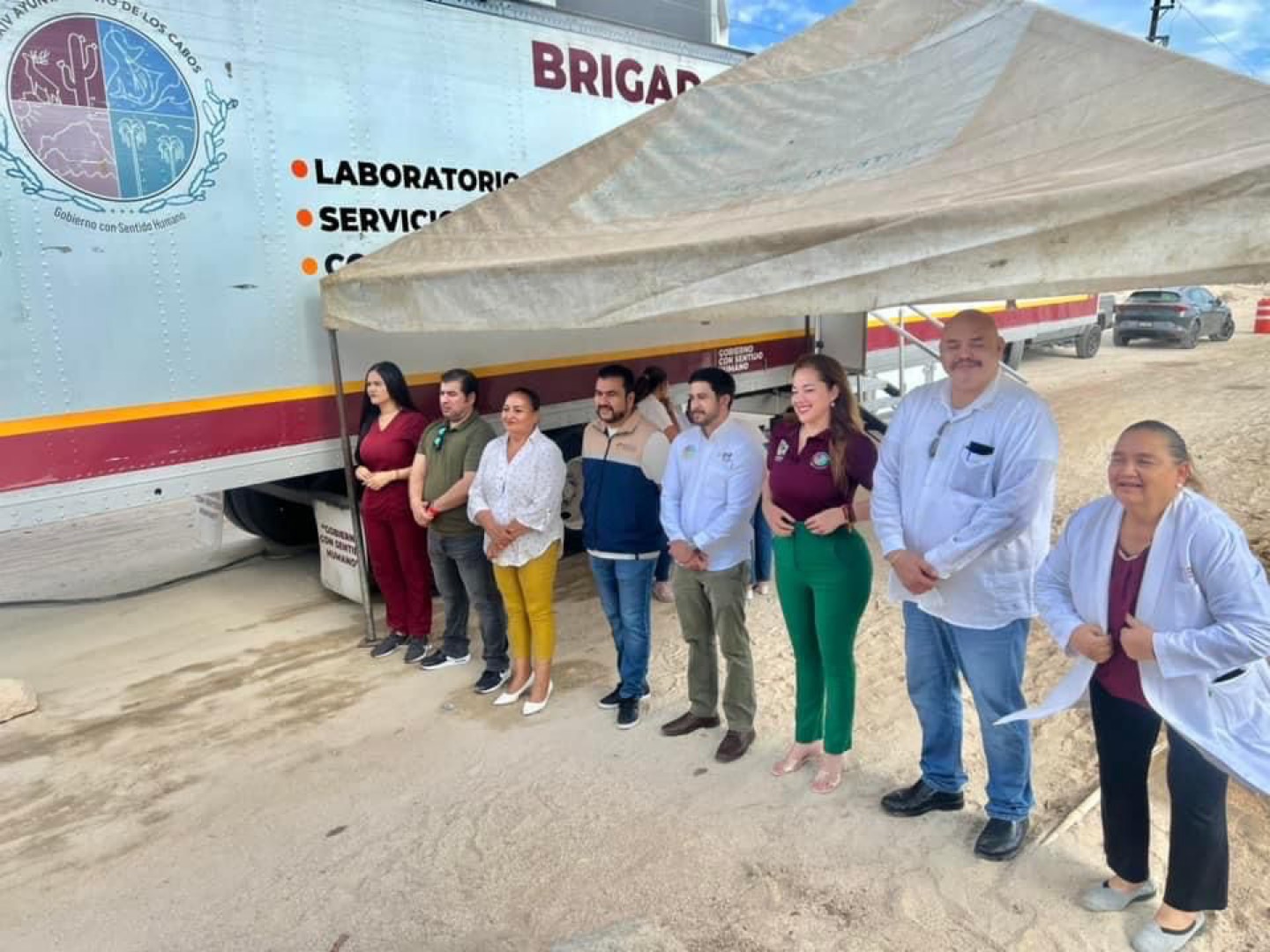 Para garantizar bienestar y salud de la ciudadanía, inician Brigadas Médicas de Salud prestación de servicios en colonia Unidad Real de CSL