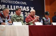 Evalúa Consejo Estatal de Protección Civil, primeras afectaciones de huracán Hilary en BCS