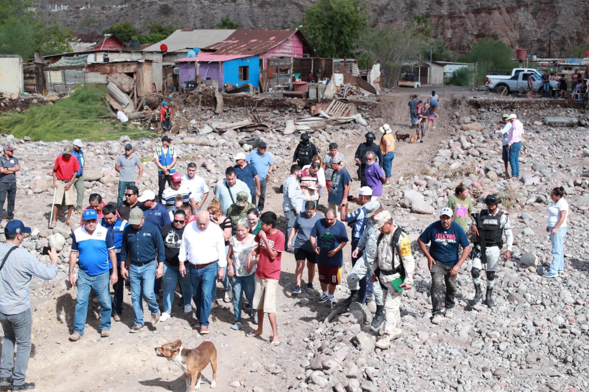 Evalúan daños en Santa Rosalía