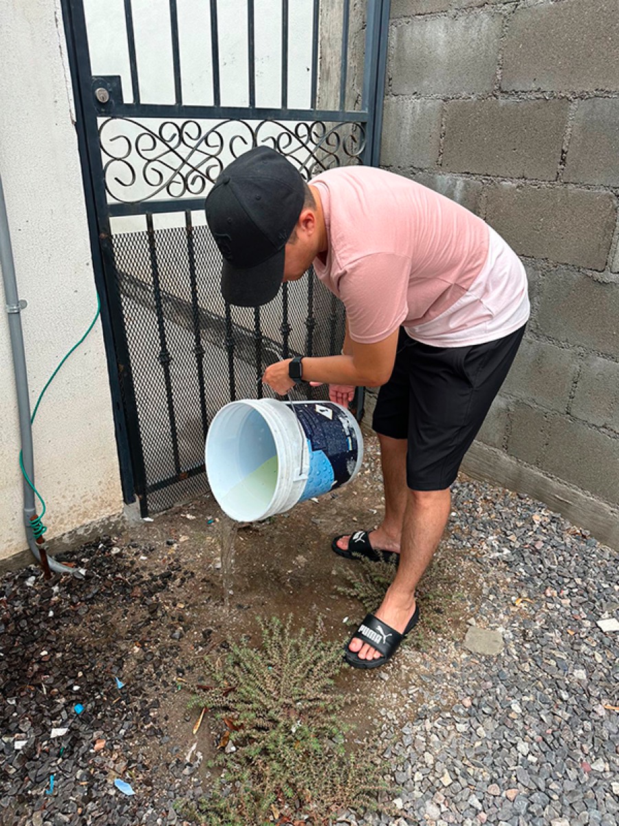 Llama Salud Estatal a fortalecer saneamiento básico de patios tras el paso de Hilary