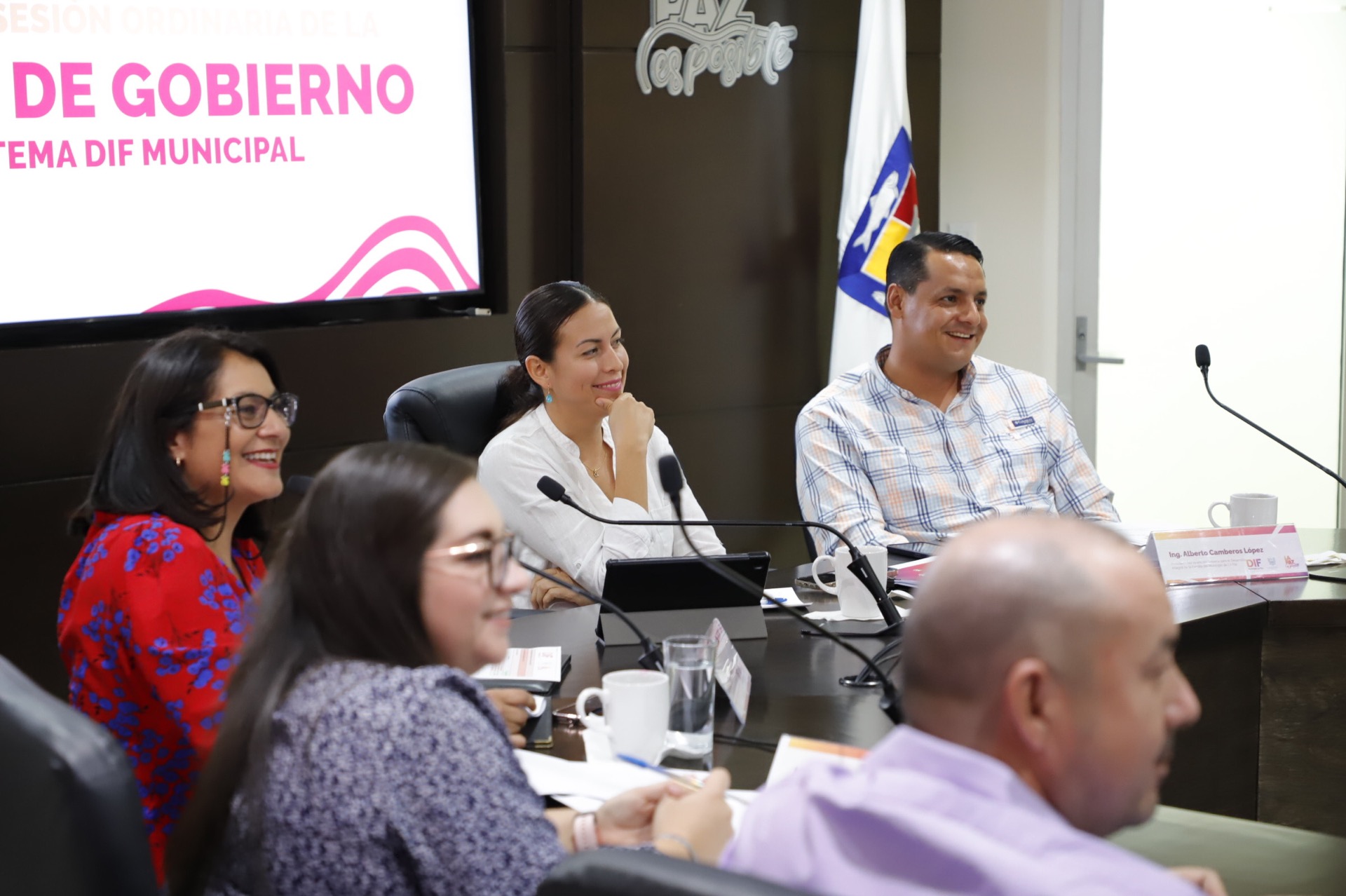 Presenta DIF Municipal La Paz informe de actividades ante la Junta de Gobierno