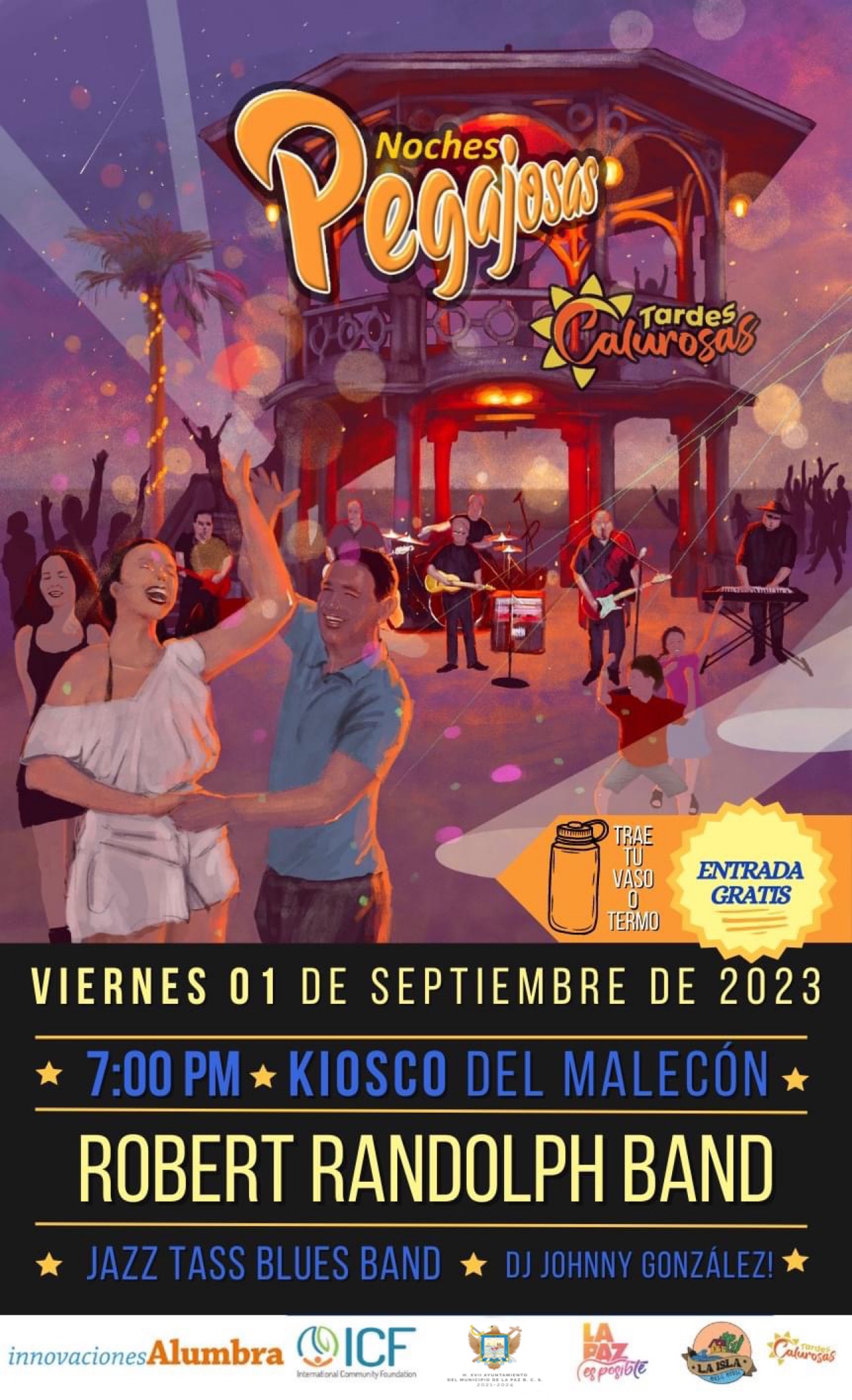 Todo listo para la celebración de la edición de septiembre de “Noches Pegajosas”