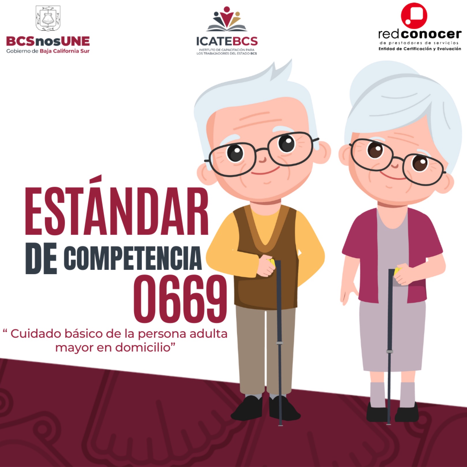 ICATEBCS certificará a las y los cuidadores de personas adultas mayores