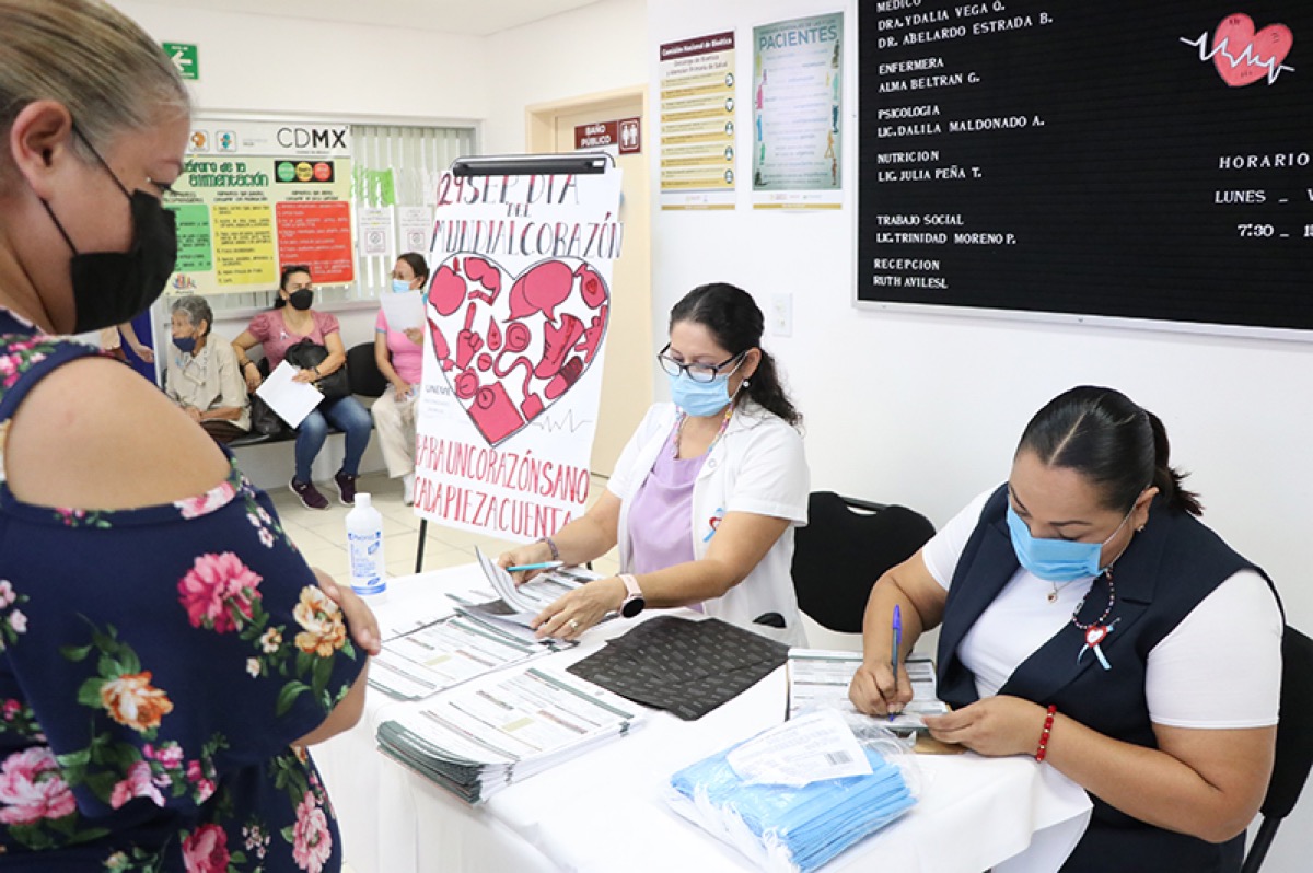 Desarrolló Gobierno Estatal Feria para el Cuidado de la Cardiovascular