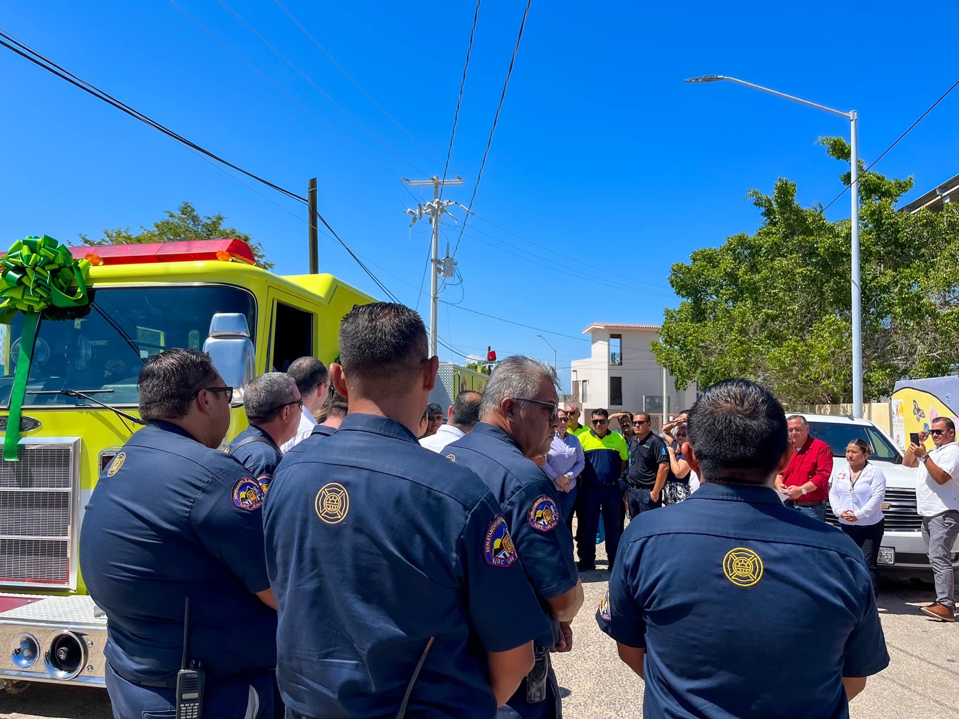 Recibe Gobierno de Los Cabos donación de unidad extintora por parte de la empresa Saint Luke’s Hospital; se integrará al cuerpo de bomberos de San José del Cabo