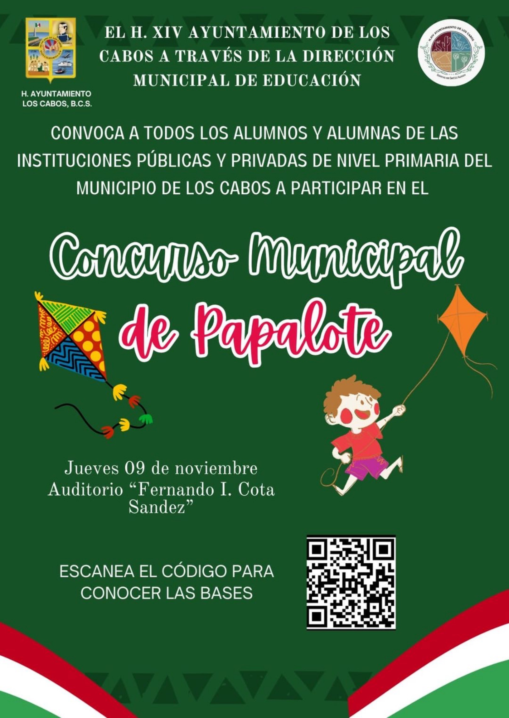 Convocan en Los Cabos a participar en el Concurso Municipal de Papalote; alusivo a la Revolución Mexicana