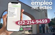 Atiende CHAMBANET a 480 buscadores de empleo en el primer mes de funcionalidad