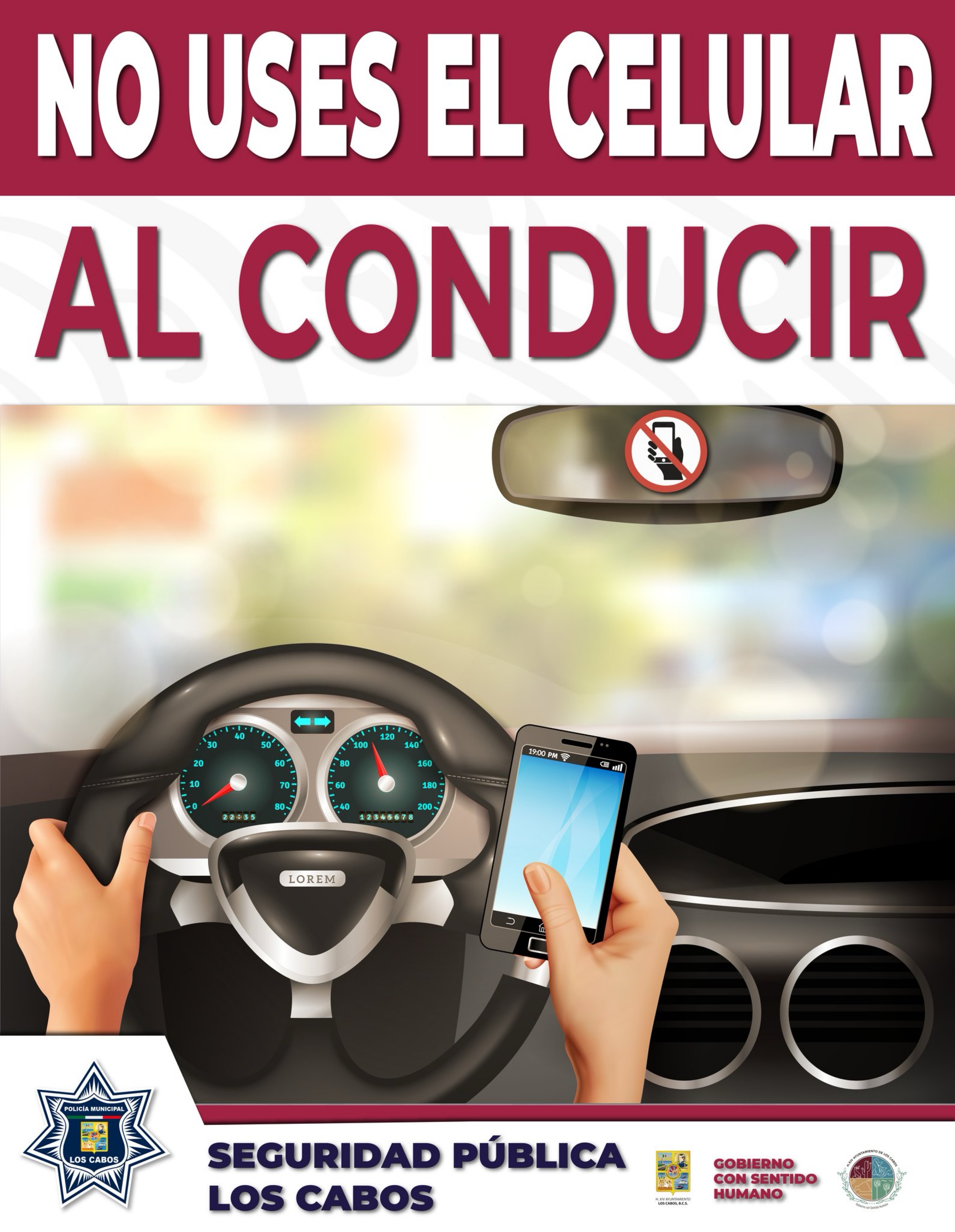 Emite Seguridad Pública de Los Cabos, recomendaciones para prevenir delitos y accidentes