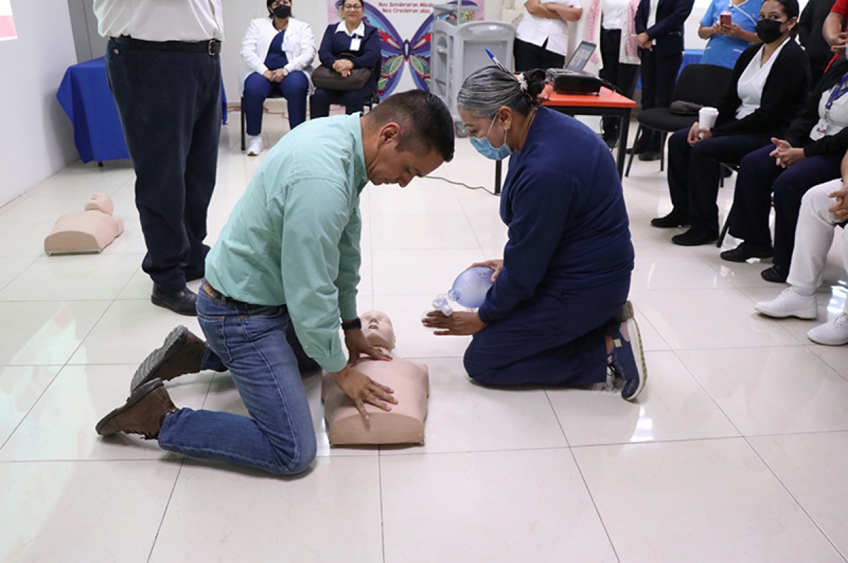 Capacitó Salud a personal de la Jurisdicción Sanitaria 3 La Paz en respuesta a emergencia