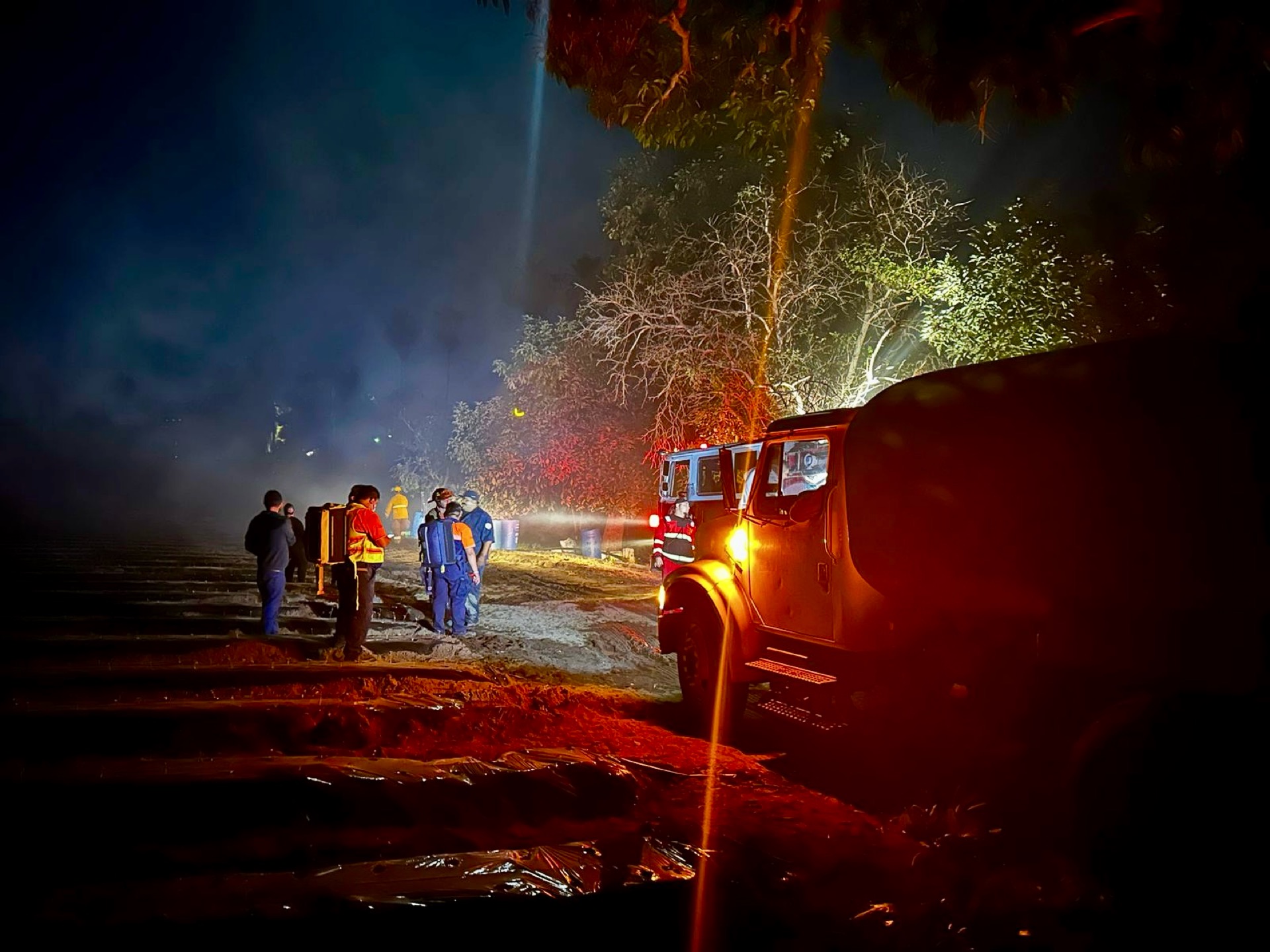 Controlado al 100 por ciento el incendio forestal en Todos Santos