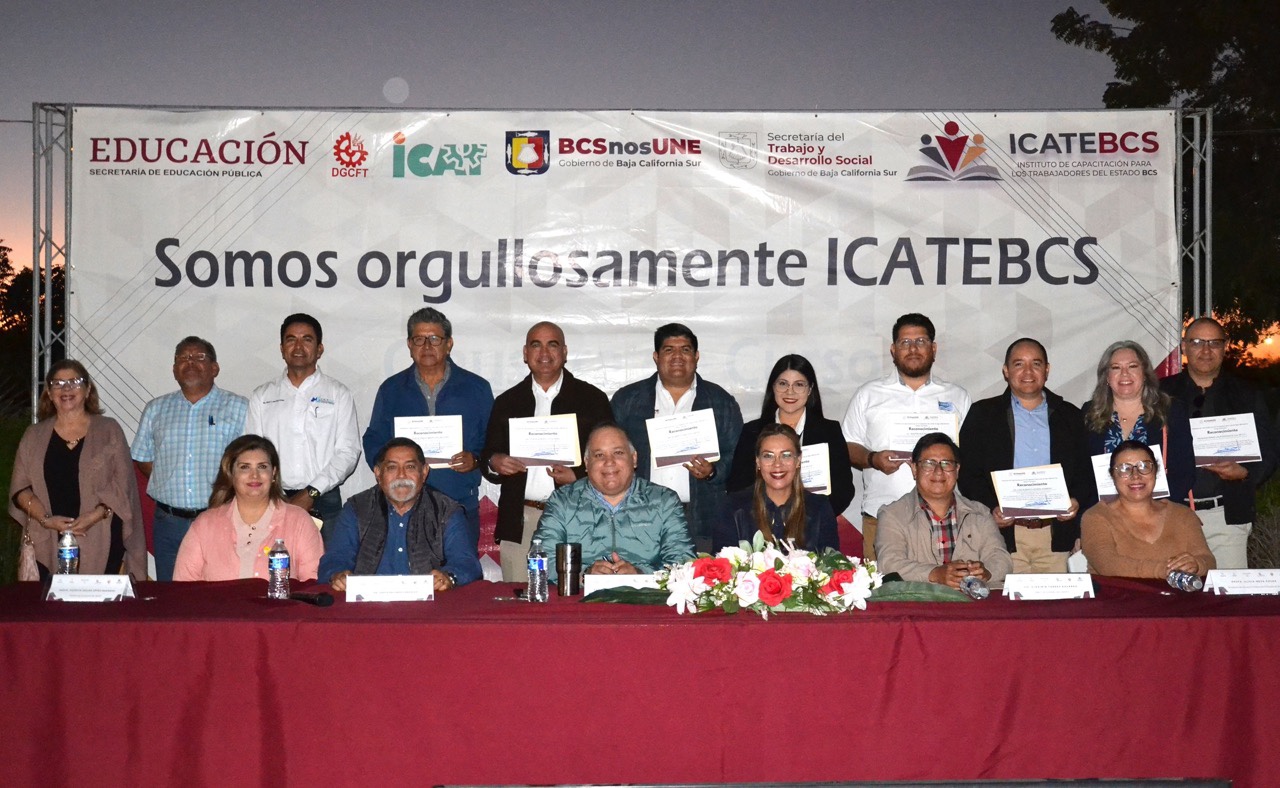 RECONOCE ICATEBCS COLABORACIÓNDE 30 EMPRESAS