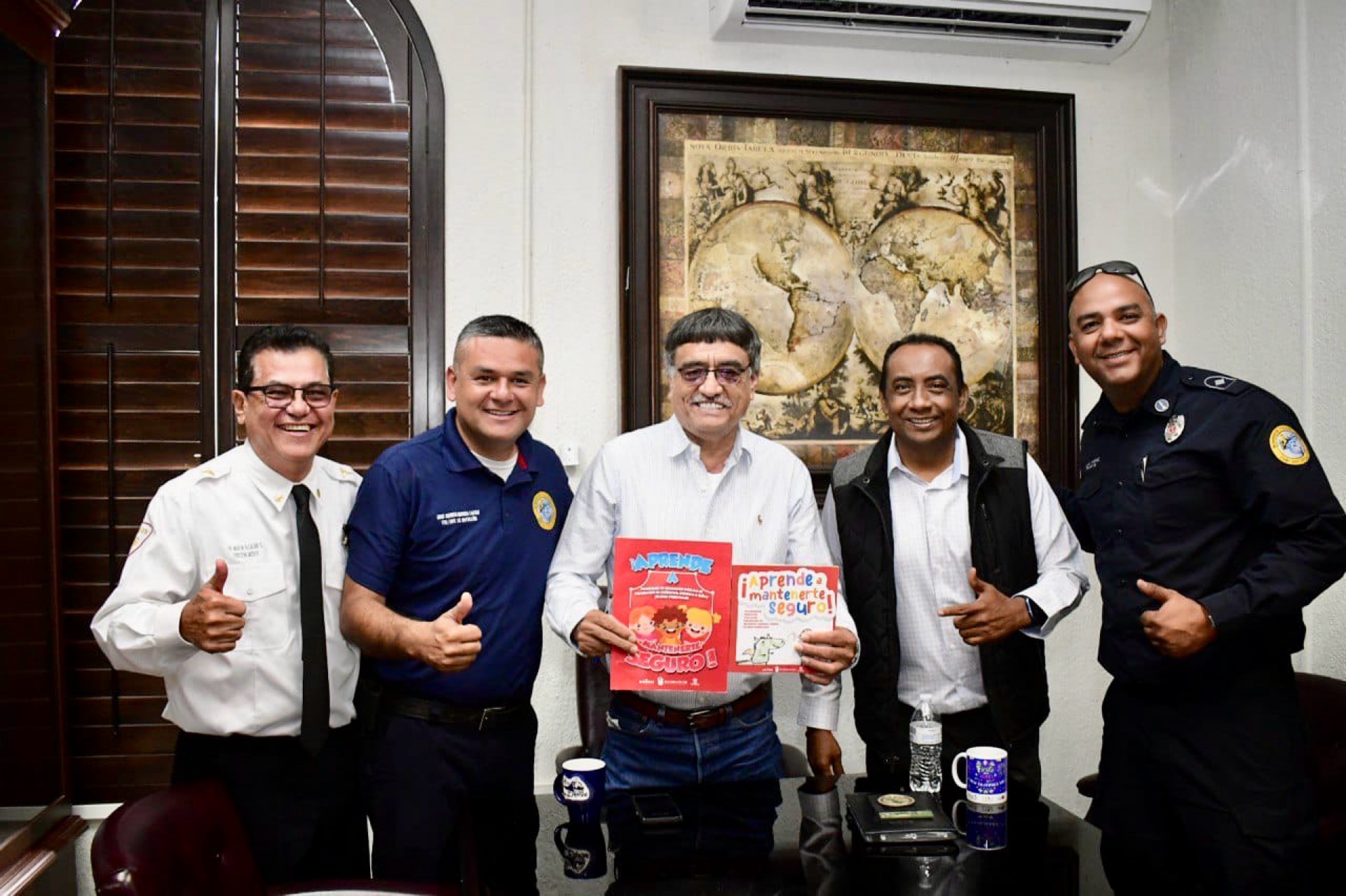 Presentan Bomberos de CSL programa piloto para prevenir incendios