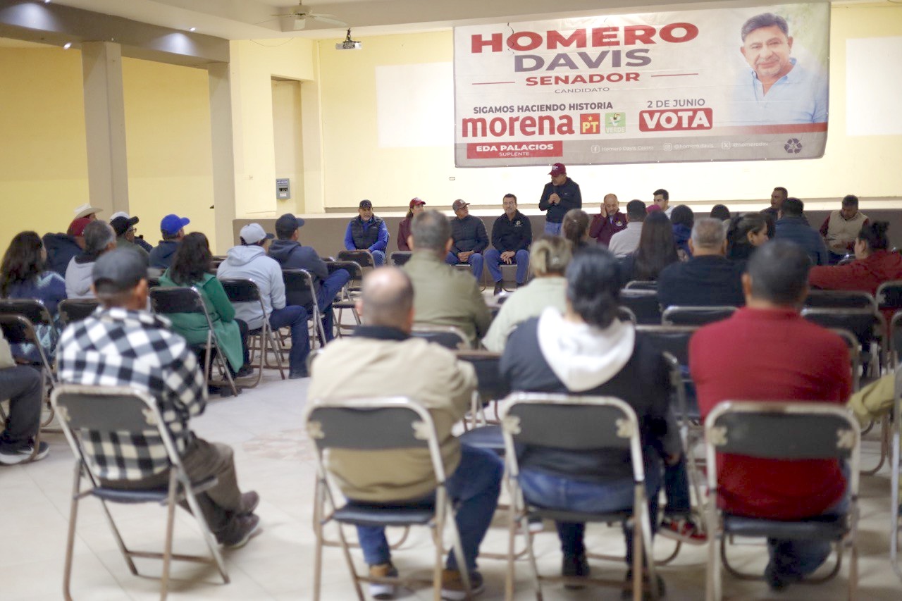 Vamos a ir juntos, a alzar la voz y a tocar puertas por la Pacífico Norte: Homero Davis