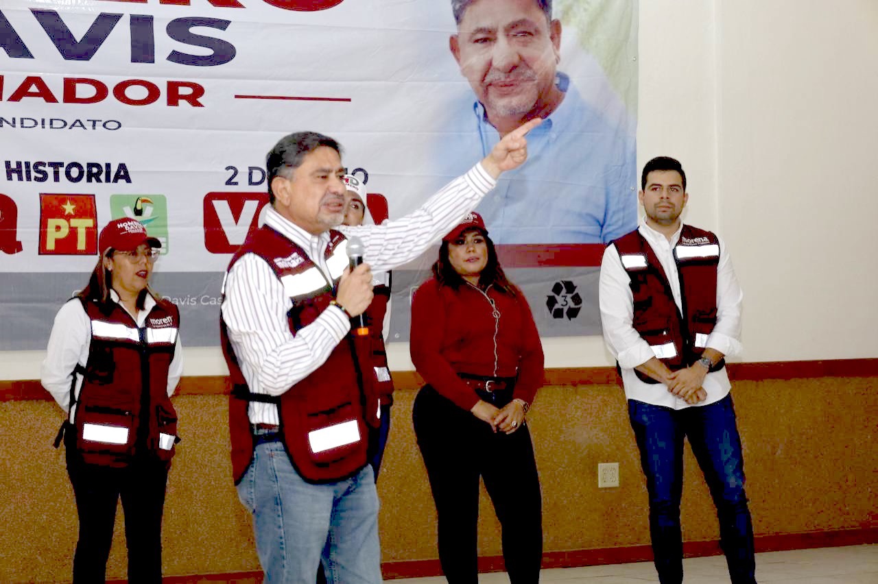 En Guerrero Negro, Homero Davis llama a la unidad para fortalecer el trabajo de la 4T y avanzar unidos a un México y BCS más fuerte