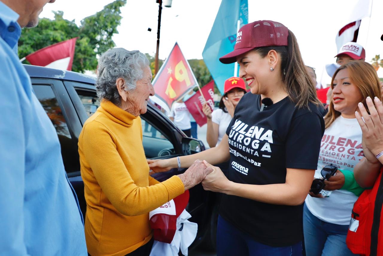 MÁS Y MEJORES SERVICIOS PARA LA PAZ: MILENA QUIROGA