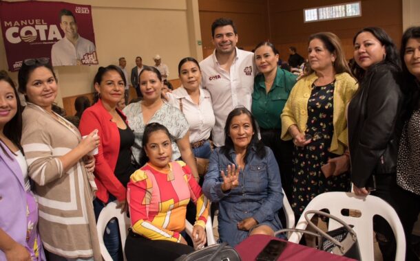 Son las mujeres las principales promotoras de la Cuarta Transformación: Manuel Cota