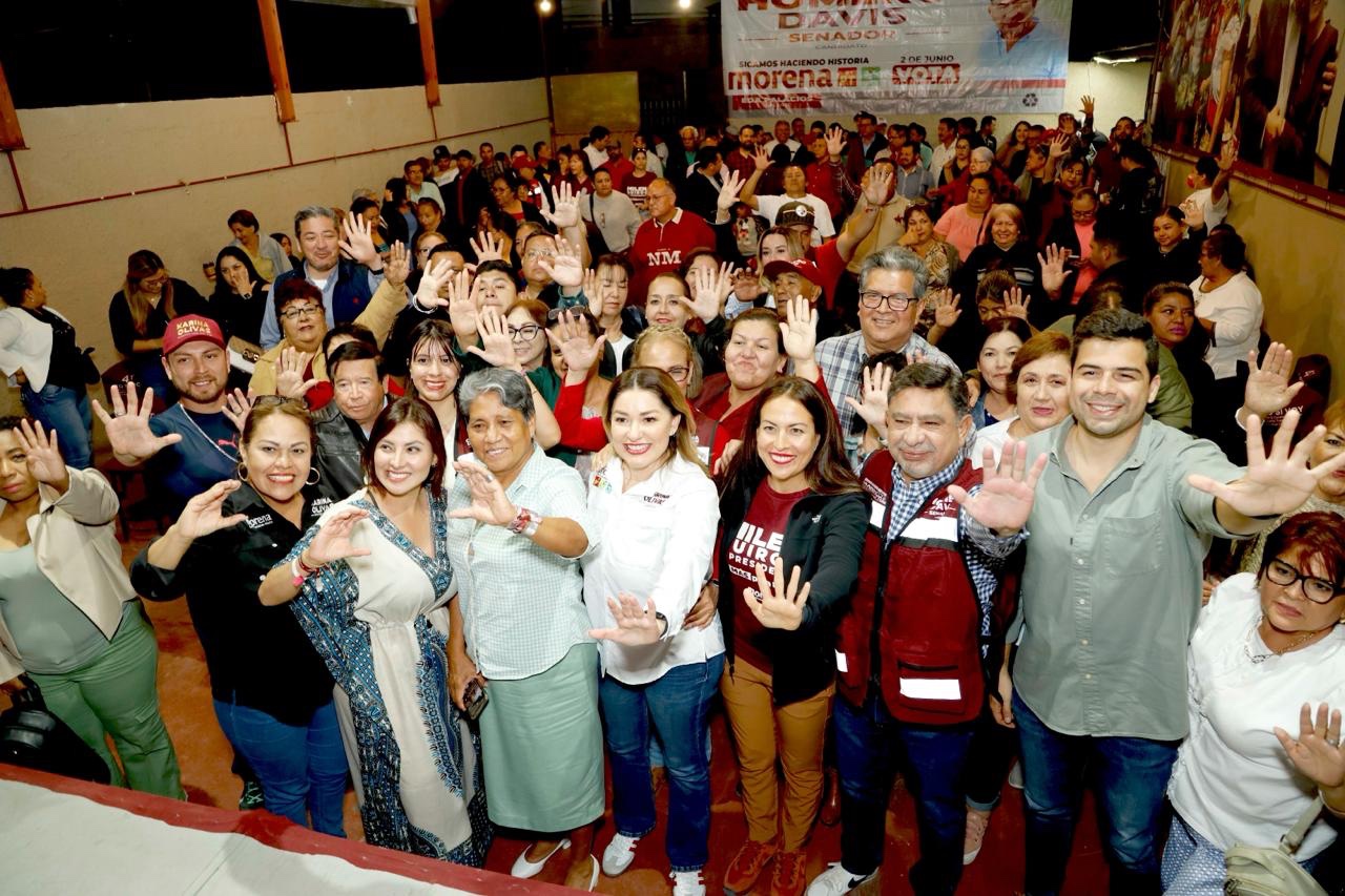 Como un solo equipo vamos a consolidar la cuarta transformación en BCS: Homero Davis