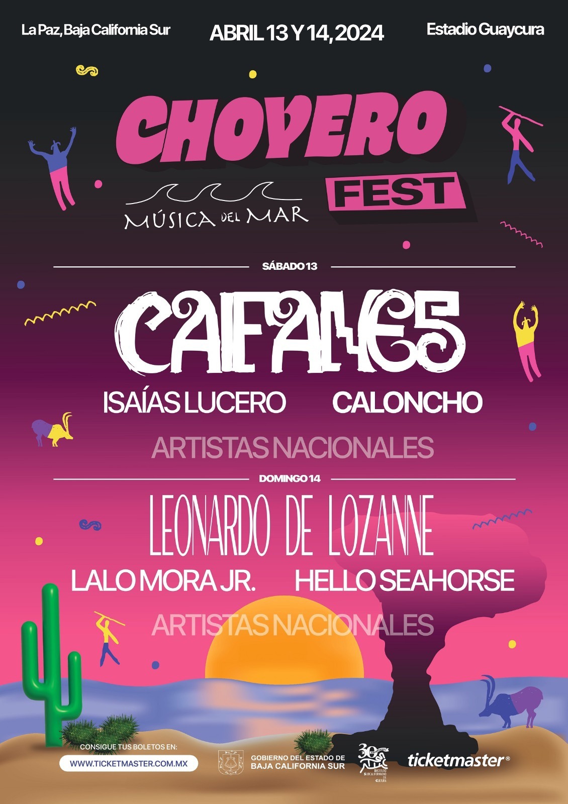 TODO LISTO PARA EL “CHOYERO FEST” MÚSICA DEL MAR