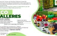 Coordinación de Cultura Ambiental de Los Cabos, invita a la ciudadanía a participar en los eco talleres en el uso recreativo de material reciclado