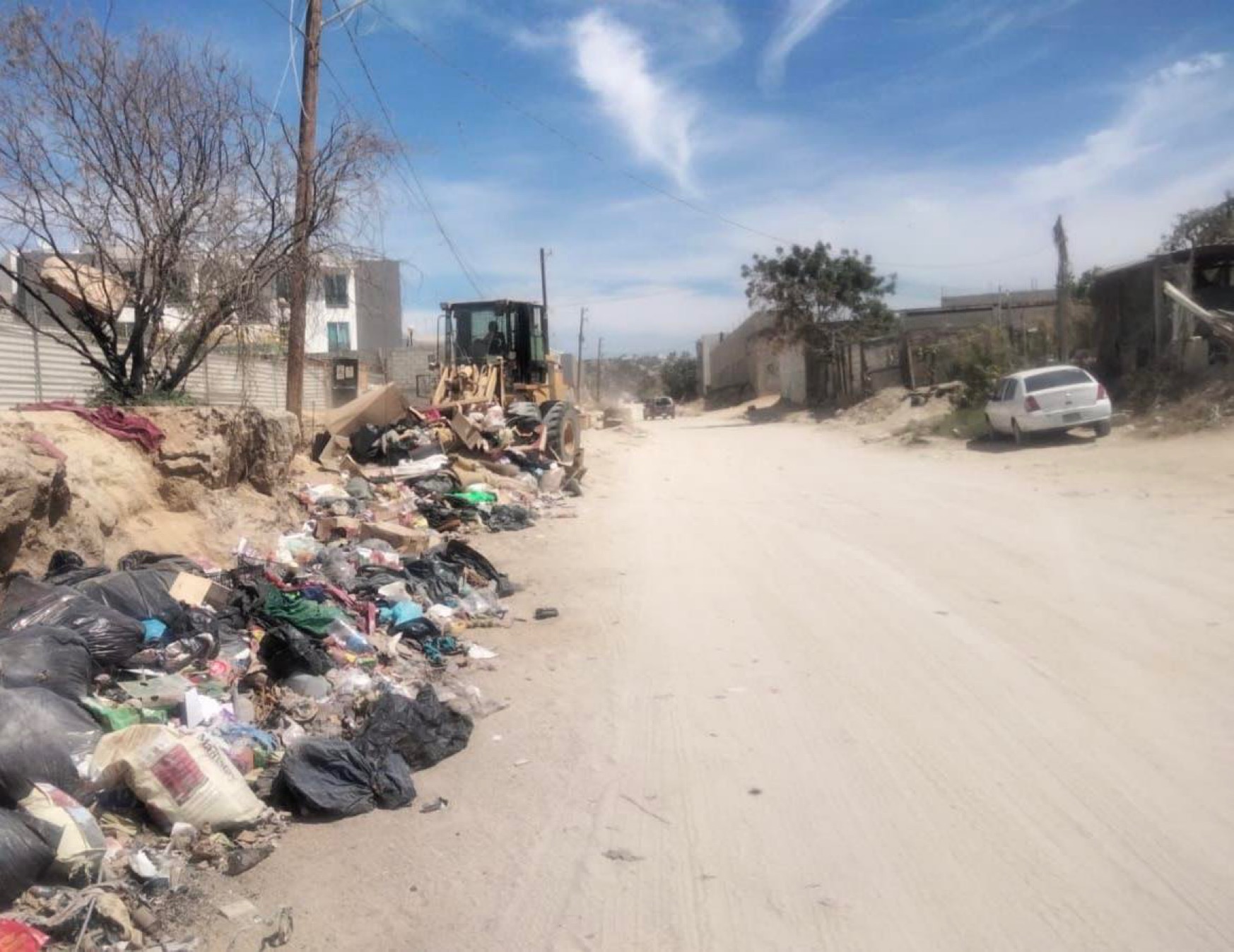 Realizan jornada de limpieza en basureros clandestinos en colonias de CSL