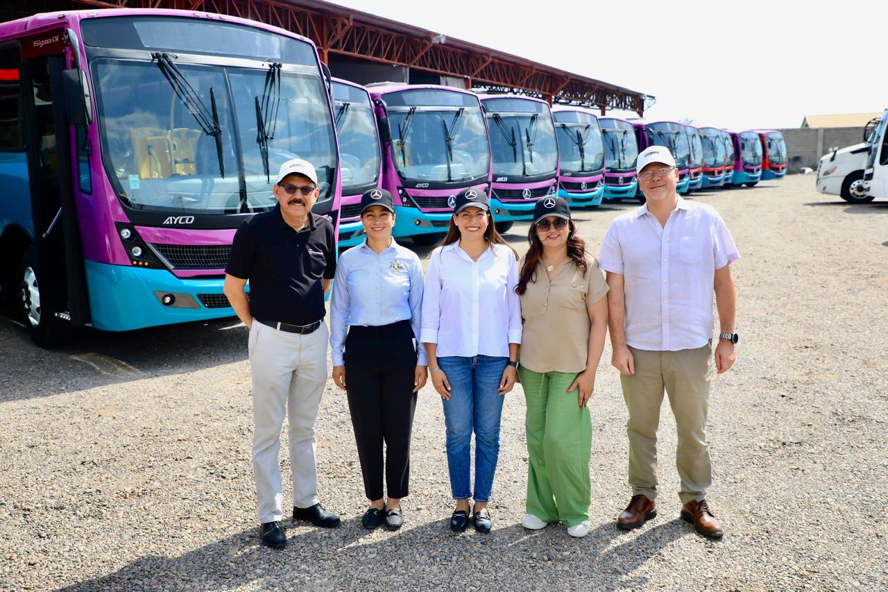 Con 18 nuevas unidades arrancará el Sistema Municipal del Transporte