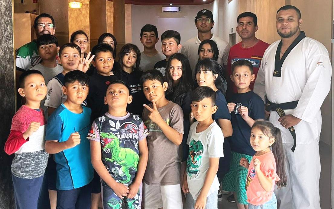 Triunfan exponentes de taekwondo apoyados por el DIF La Paz