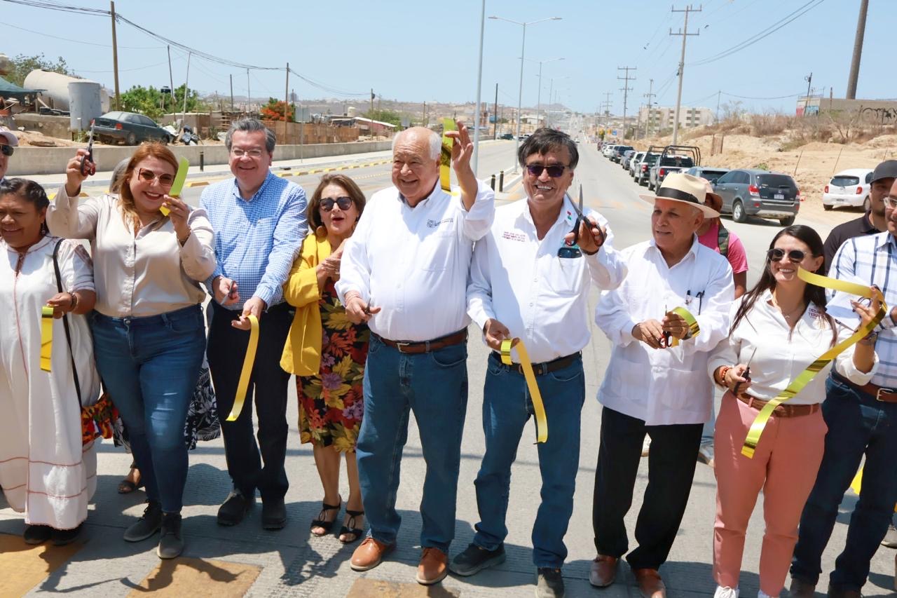 ENTREGA GOBIERNO DE BCS SEGUNDA ETAPA DE LA AVENIDA NICOLÁS TAMARAL