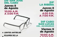 Anuncia SMIDF Los Cabos Jornada Visual para el próximo 08 y09 de agosto; en conjunto con la empresa La Vista Servicios Ópticos