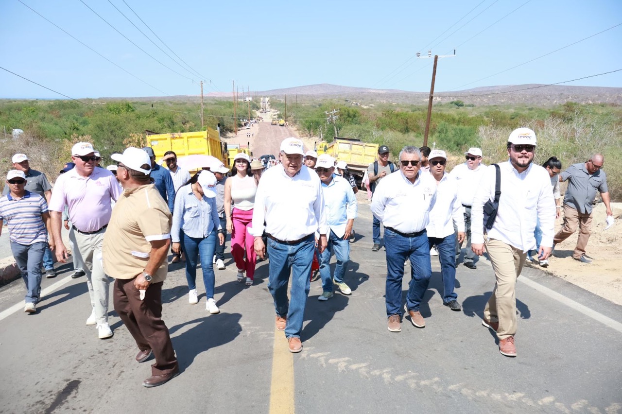 SUPERVISA GOBERNADOR OBRA DEL PUENTE SANTA CRUZ EN LOS CABOS