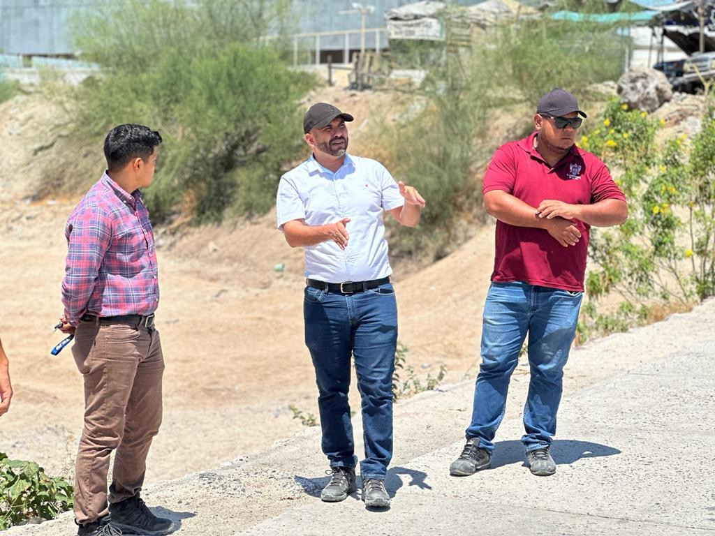 Realiza Servicios Públicos recorrido de supervisión en zonas de riesgo