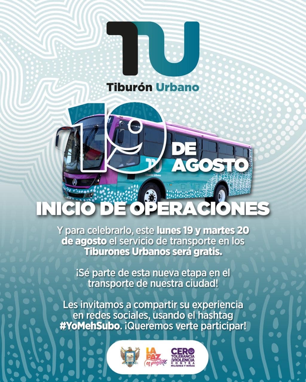 Este lunes se activan las dos rutas del Tiburón Urbano, súbete y conócelas