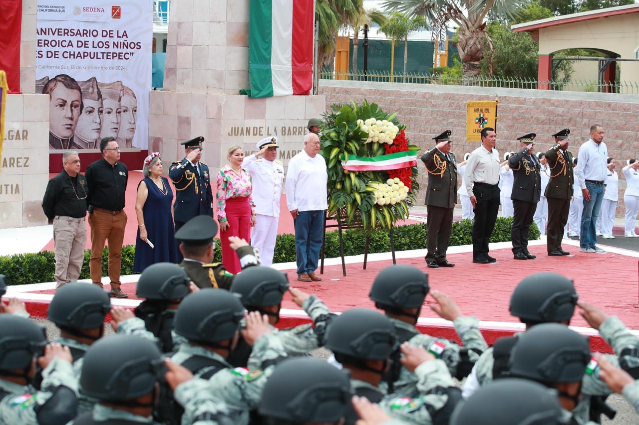 ENCABEZA GOBERNADOR VMCC CONMEMORACIÓN DEL ANIVERSARIO DE LA GESTA HEROICA DE LOS NIÑOS HÉROES