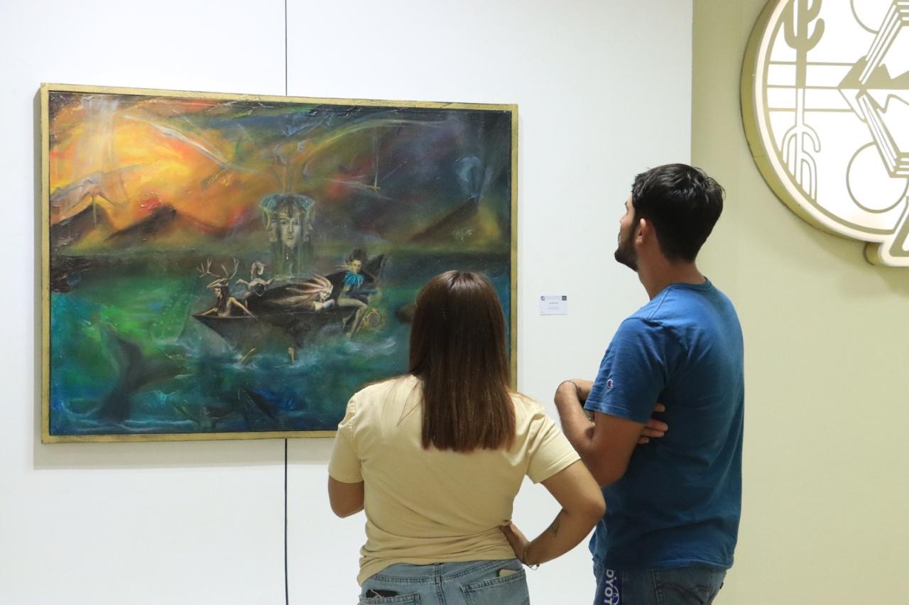 Inauguran en la UABCS la exposición gráfica “Simbiosis” de Scarlett González