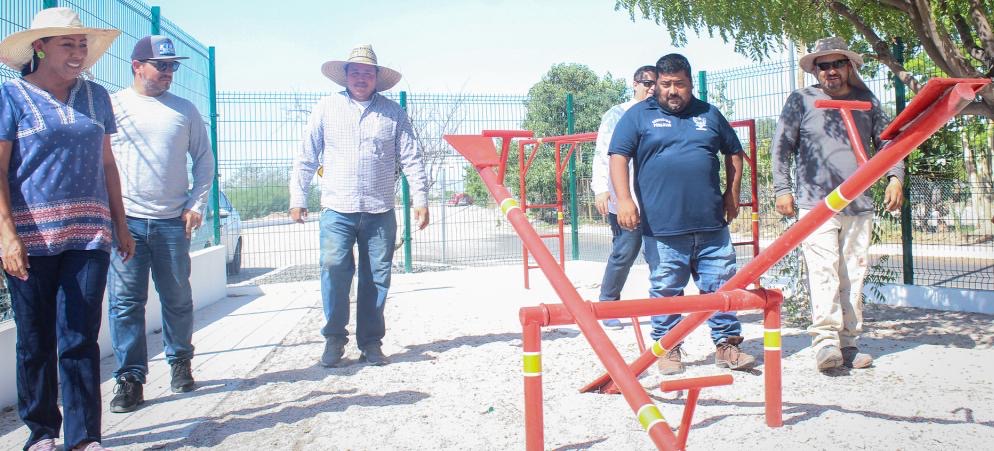 Recibe Servicios Públicos donación del parque de La Rinconada por parte de la JEC