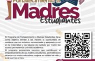 Instituto Municipal de las Mujeres brindará apoyos a madres estudiantes