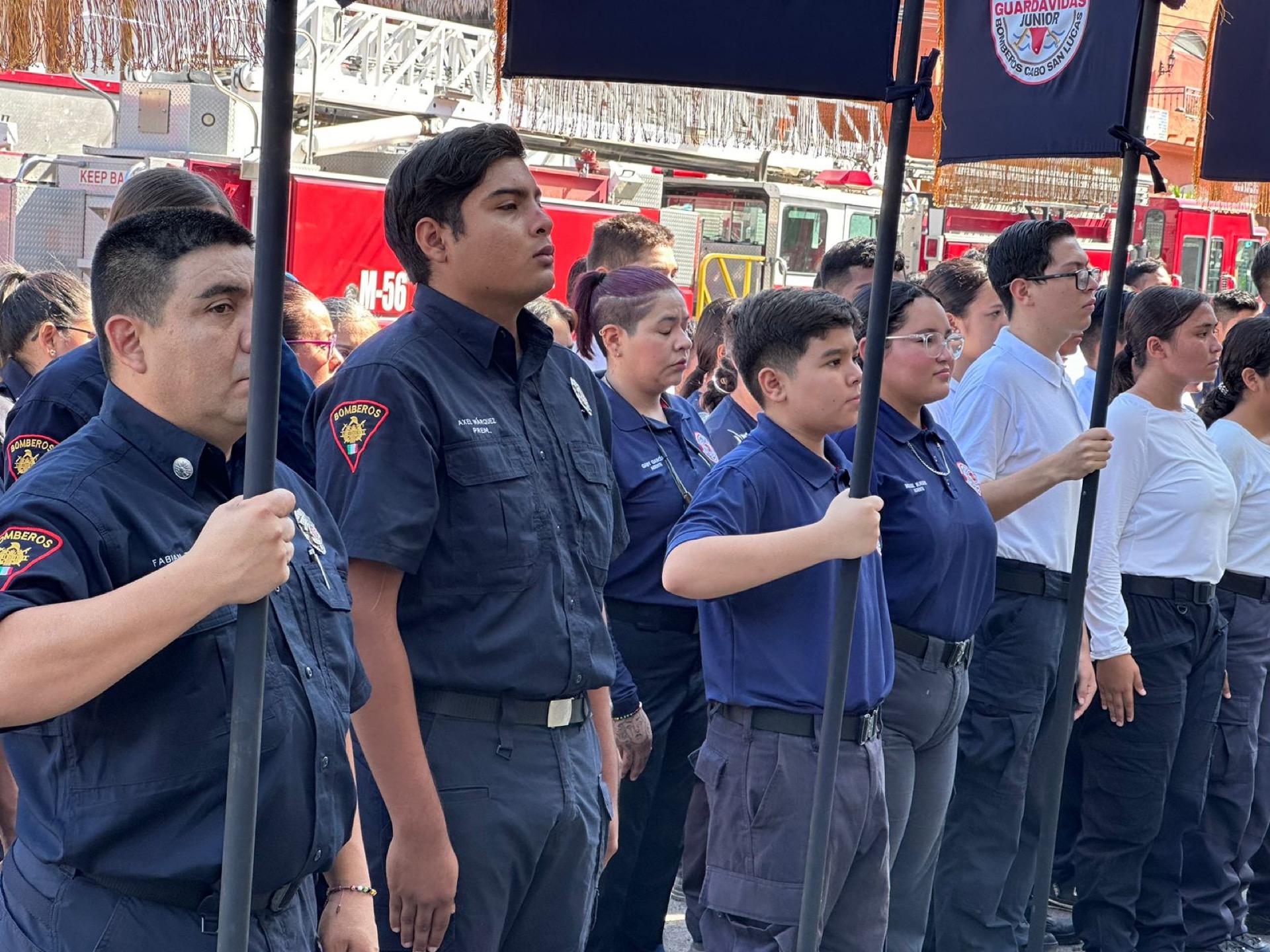 Refuerzan Bomberos y Rescatistas de CSL, bajo el programa “Por un México sin Víctimas del Fuego”